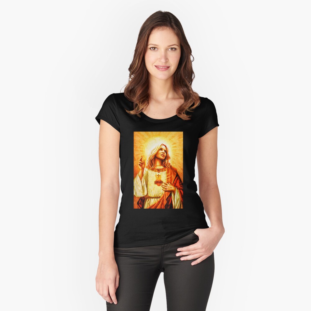 Aperçu de l'œuvre T-shirt échancré créée et vendue par ElizaDrake.