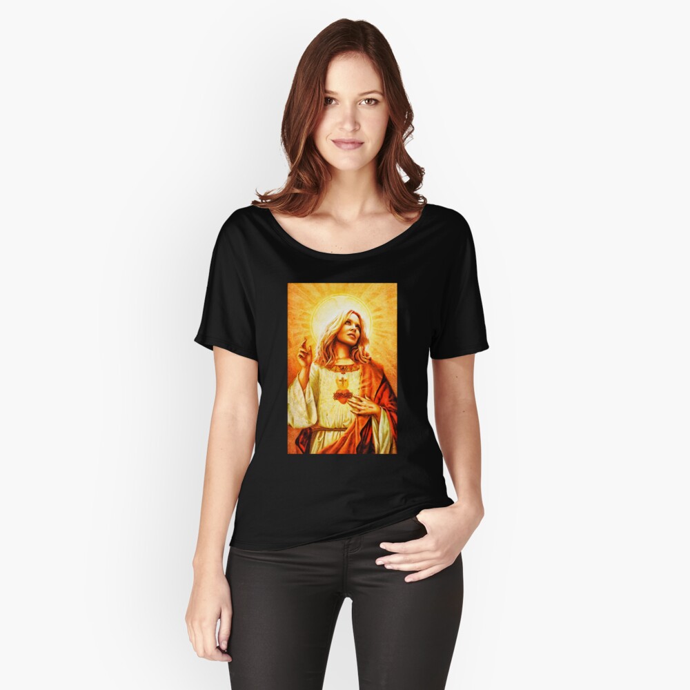 Aperçu de l'œuvre T-shirt coupe relax créée et vendue par ElizaDrake.