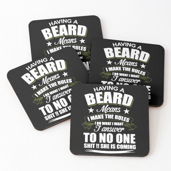 Item preview, Having a beard means i make the rules i do what i designed and sold by EdwardsGaia.