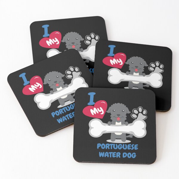 Item preview, PORTUGUESE WATER DOG Cute Dog Gift Idea Funny Dogs designed and sold by EdwardsGaia.