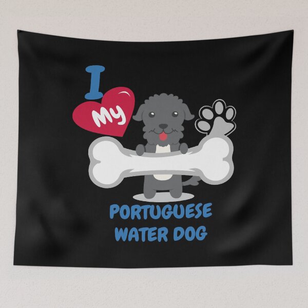 Item preview, PORTUGUESE WATER DOG Cute Dog Gift Idea Funny Dogs designed and sold by EdwardsGaia.
