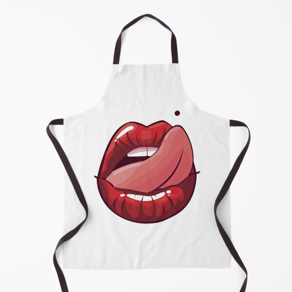 Item preview, Sexy Lips Lipgloss Tongue Women kiss erotic designed and sold by EdwardsGaia.