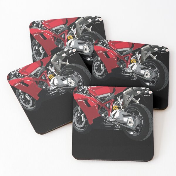 Item preview, Ducati 848 Bike CarToon Classic designed and sold by MelaniePerrenot.