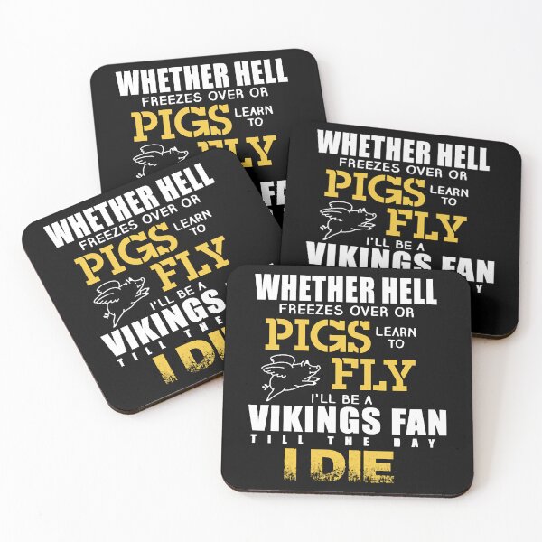 Item preview, Vikings - I'll be vikings fan till the day I die designed and sold by EdwardsGaia.