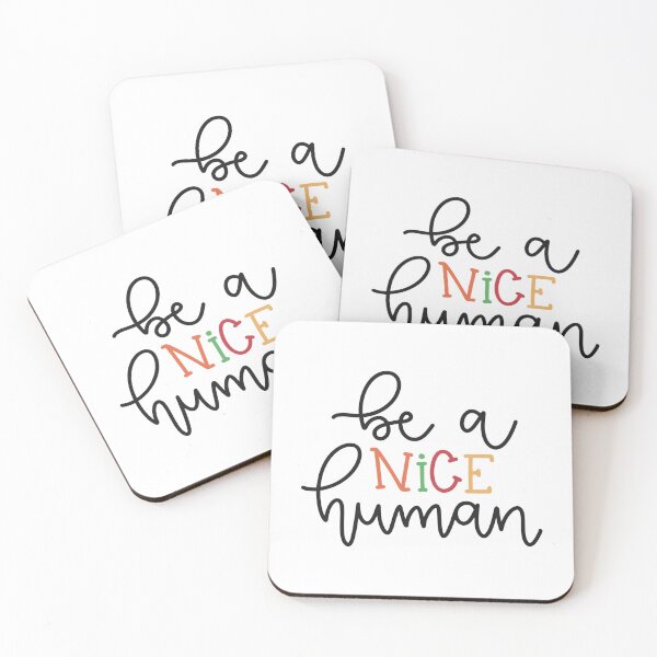Item preview, Be A Nice Human designed and sold by Tia-Ako.