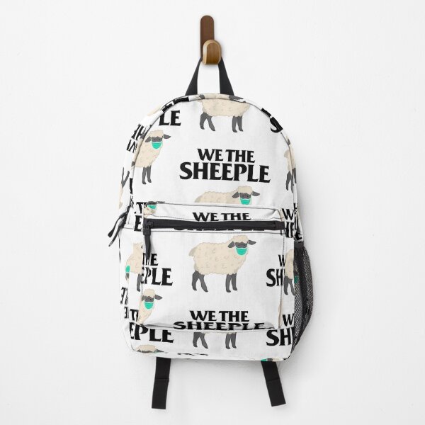 Item preview, We the Sheeple funny Anti mask sheep with face designed and sold by EdwardsGaia.