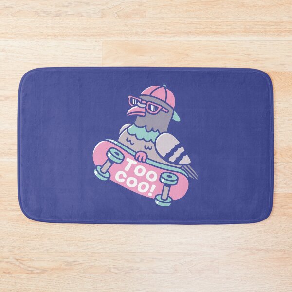 Item preview, Pigeon On Skateboard Too Coo designed and sold by rustydoodle.