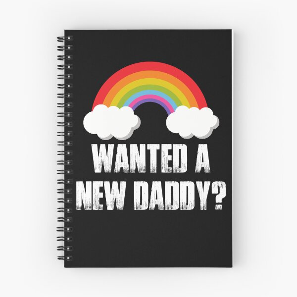 Item preview, Wanted a new daddy Bold typography  designed and sold by garniturex.