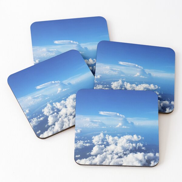 Item preview, Clear blue skies above the clouds designed and sold by MarissaTries.
