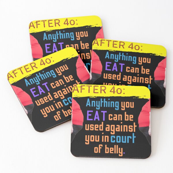 Item preview, After 40 Weight Gain Is Harsh Reality (in black) | Fun Fact designed and sold by CosmicStory.