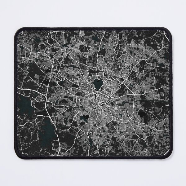 Item preview, Hyderabad City Map of India - Dark designed and sold by deMAP.