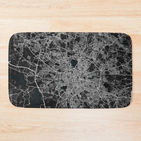 Item preview, Hyderabad City Map of India - Dark designed and sold by deMAP.