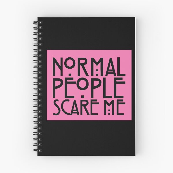 Item preview, normal people scare me designed and sold by arianpink.
