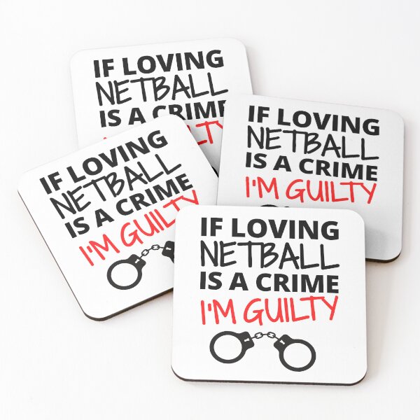 Item preview, If loving netball is a crime. I'm guilty designed and sold by TheGreenGoat.