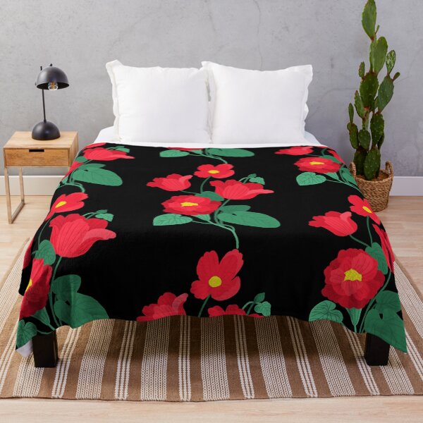 Item preview, Red flowers designed and sold by ElizabethG8865.