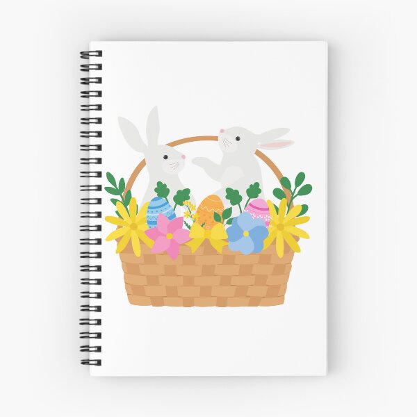 Item preview, bunnies in easter basket designed and sold by JAG2B.