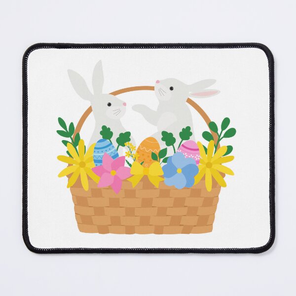 Item preview, bunnies in easter basket designed and sold by JAG2B.