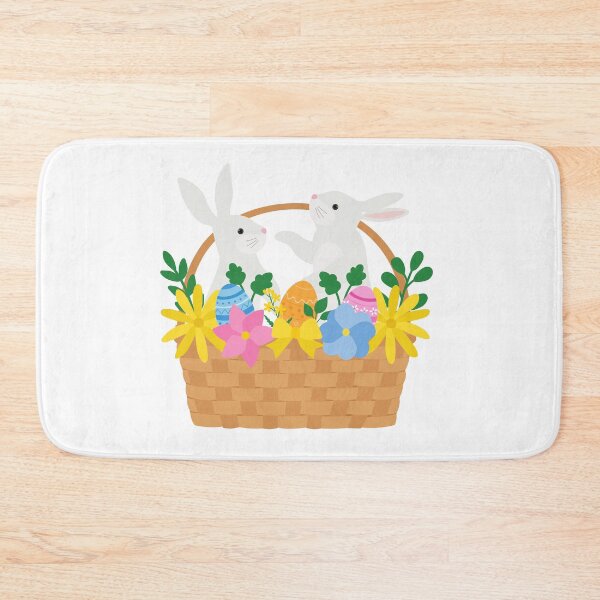 Item preview, bunnies in easter basket designed and sold by JAG2B.