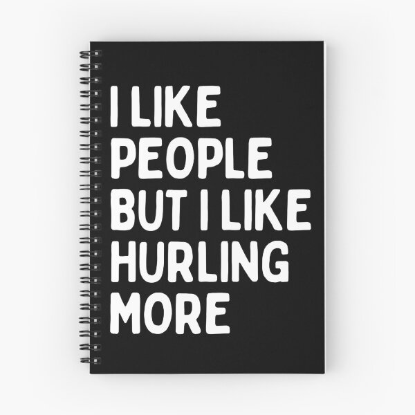 Item preview, I like people BUT I like hurling more designed and sold by TheGreenGoat.