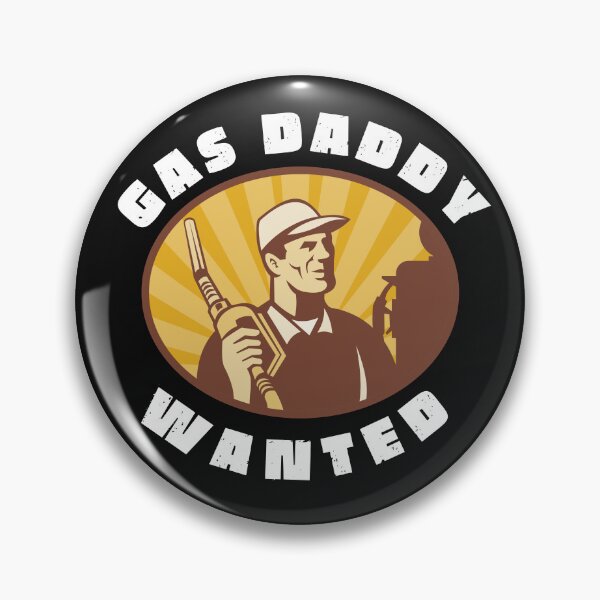 Item preview, Gas Daddy Wanted Typography and illustration  designed and sold by garniturex.