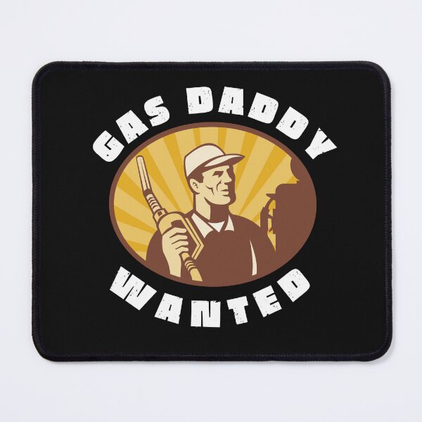 Item preview, Gas Daddy Wanted Typography and illustration designed and sold by garniturex.
