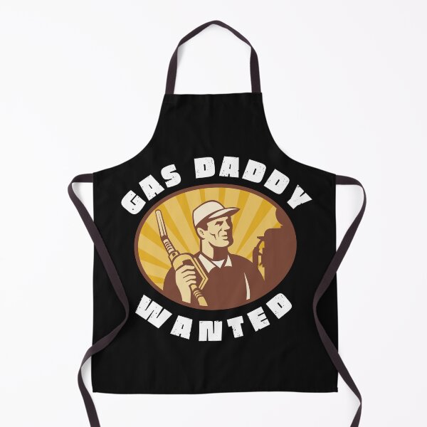 Artikelvorschau, Gas Daddy Wanted Typografie und Illustration entworfen und verkauft von garniturex.