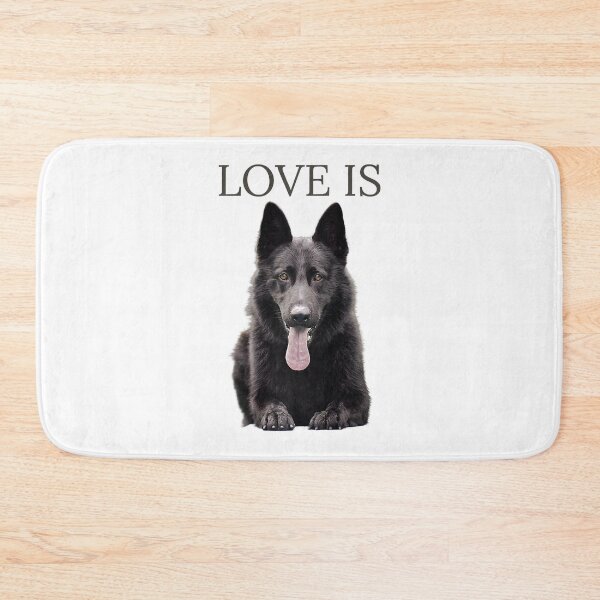 Item preview, Black German Shepherd Dog Mom Dad Love designed and sold by PerkinsAarav.