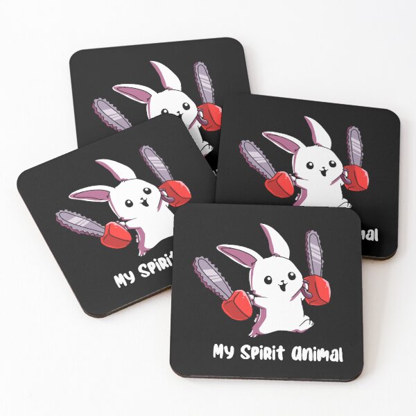 Item preview, My Spirit Animal Rabbit with Chainsaw Gift designed and sold by WilsonGaius.