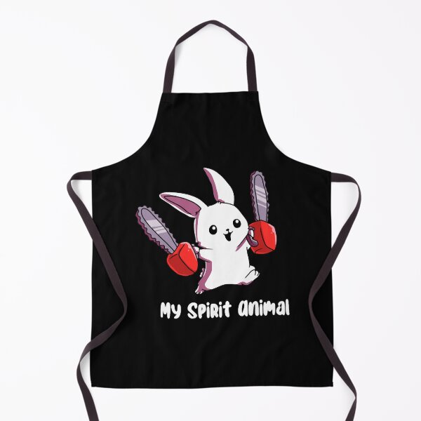 Item preview, My Spirit Animal Rabbit with Chainsaw Gift designed and sold by WilsonGaius.