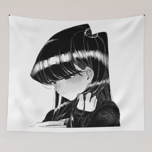 Item preview, Komi Shy Blushing Pretty designed and sold by rosannefrickey.