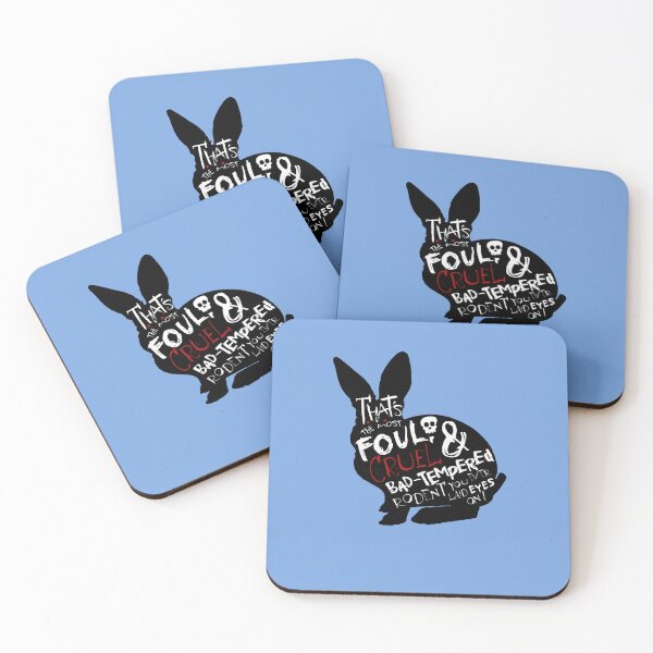 Item preview, It&x27;s Just a Harmless Little Bunny Sticker designed and sold by DanutaLindem.