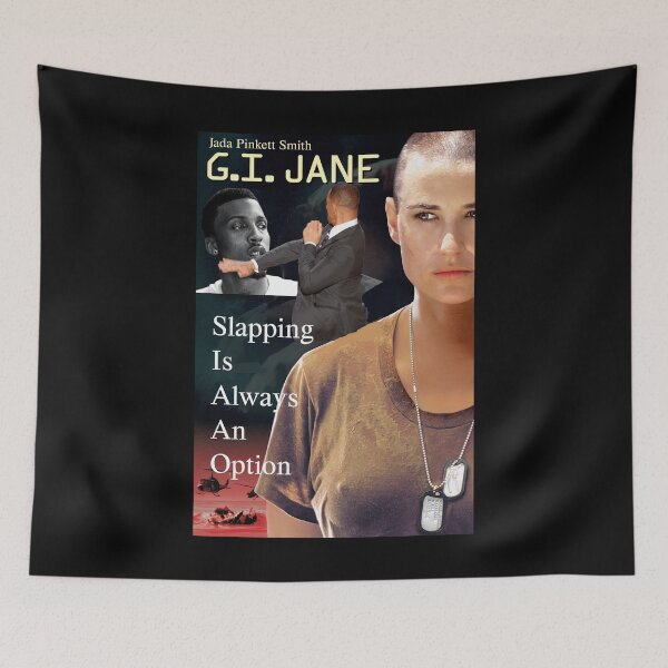 Item preview, Demi Moore Gi Jane Poster - Gi Jane 2 Poster - G.i Jane Slapping Is Always An Option designed and sold by PaulaSpringArt.