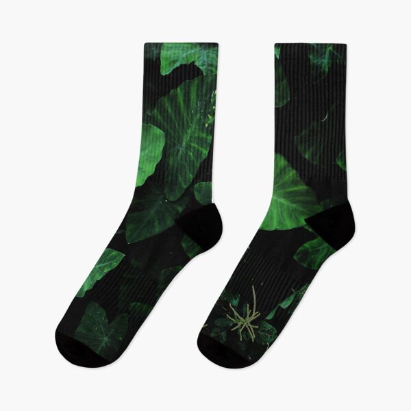 Item preview, Plant Leaf Socks  designed and sold by Socks-R-Us.