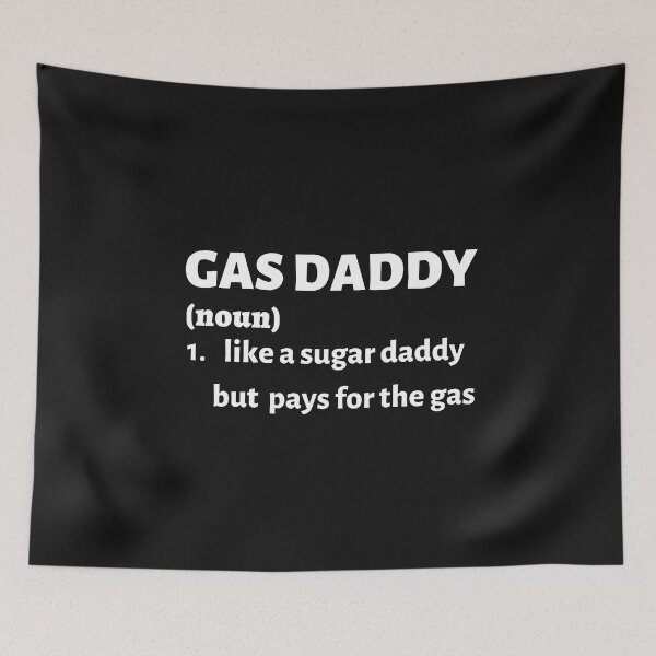 Item preview, Vintage Gas Daddy Wanted Definition Typography  designed and sold by garniturex.