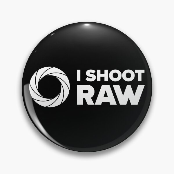 Item preview, I Shoot Raw II - Photography Design (White Text) designed and sold by STUDIO-72.