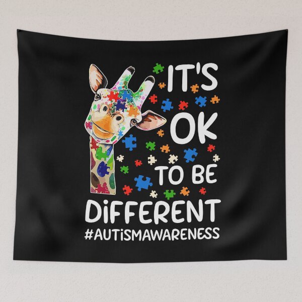 Item preview, Autism Awareness Acceptance Women Kid Its Ok To Be Different designed and sold by Dolphin Graphic.