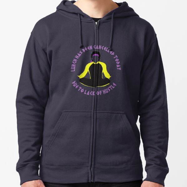 Perkis Lunch Cancelled Zipped Hoodie