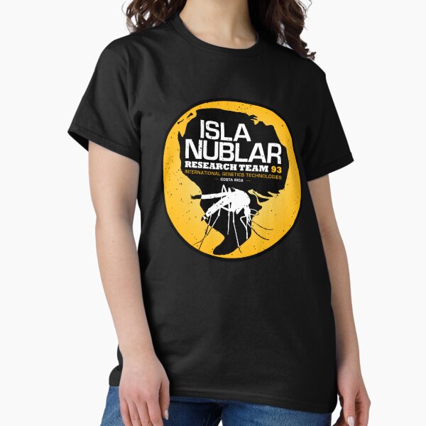 Vista previa del artículo con la obra «Equipo de investigación Isla Nublar», diseñado y vendido por marslegarde.