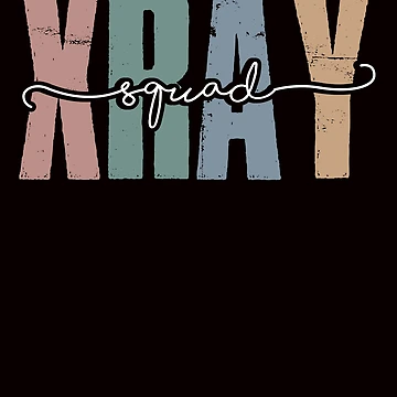 Artwork thumbnail, Squad Radiology Radiography Radiologist Radiographer by TomGiantDesigns