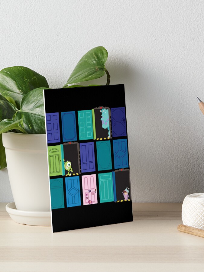 monsters inc  Art Board Print for Sale by mamba store