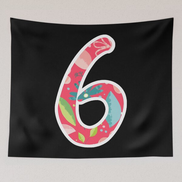Item preview, 6 Number, Number designed and sold by NelsonGanan.