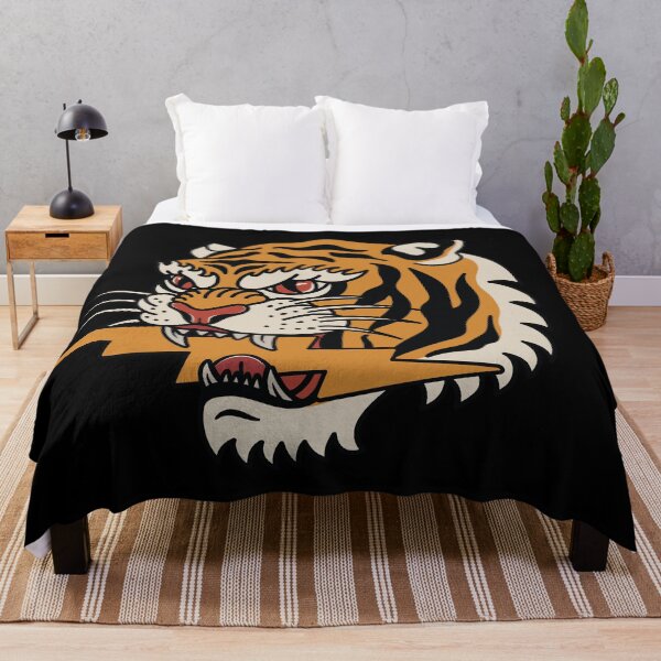 Item preview, Fierce Tiger Head with Lightning designed and sold by Ermedas Studio.