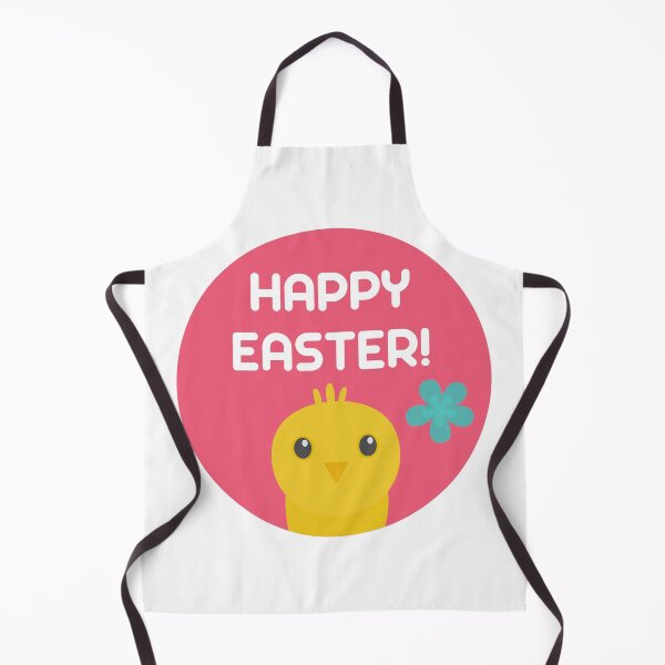 Item preview, drawing of a yellow chick saying happy easter designed and sold by JAG2B.