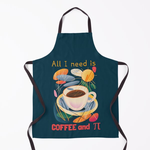 Item preview, All I Need Is Coffee And Pi. Colorful Coffee Lover designed and sold by Rebel-Design.