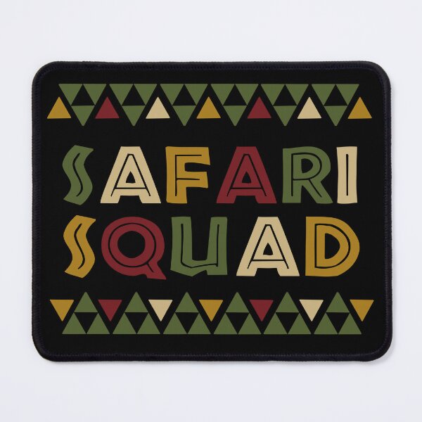 Item preview, Safari Squad For Zoo Birthday Party And African Family Trip designed and sold by JokeGysen.