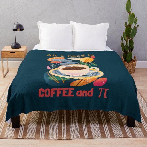 Item preview, All I Need Is Coffee And Pi. Colorful Coffee Lover designed and sold by Rebel-Design.