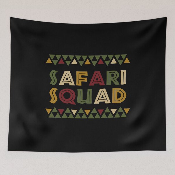 Item preview, Safari Squad For Zoo Birthday Party And African Family Trip designed and sold by JokeGysen.