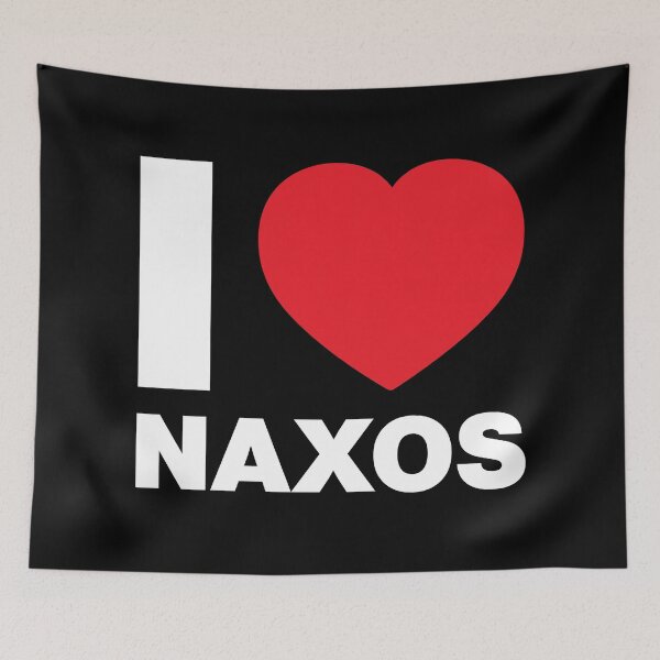 Item preview, I Love Naxos, Greek Island designed and sold by Thestarrysky.