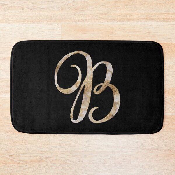 Item preview, Rose Gold Marble Monogram Alphabet Letter B design designed and sold by PaulDonna.