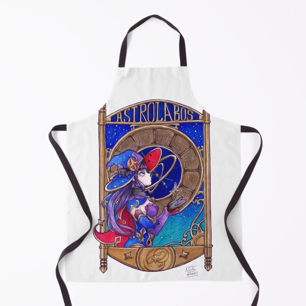 Item preview, Art Nouveau Mona Genshin Impact designed and sold by Citas-Paintbox.
